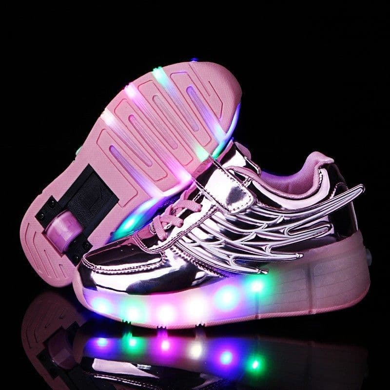 image-Ultra-light Luminous Charging Rampage Shoes