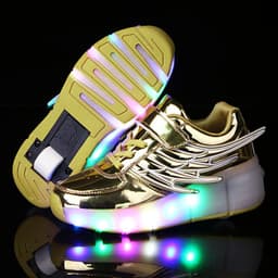 image-Ultra-light Luminous Charging Rampage Shoes