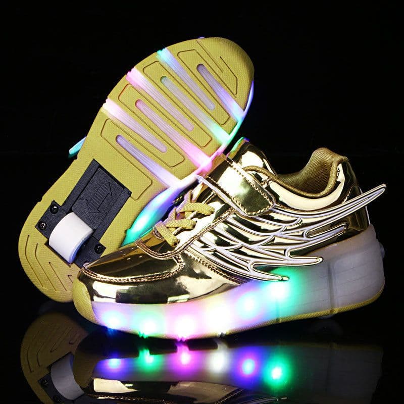 image-Ultra-light Luminous Charging Rampage Shoes
