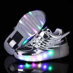 image-Ultra-light Luminous Charging Rampage Shoes