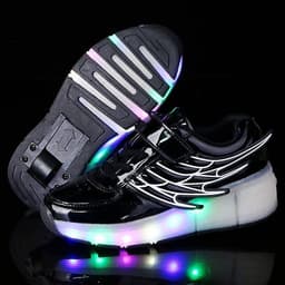 image-Ultra-light Luminous Charging Rampage Shoes