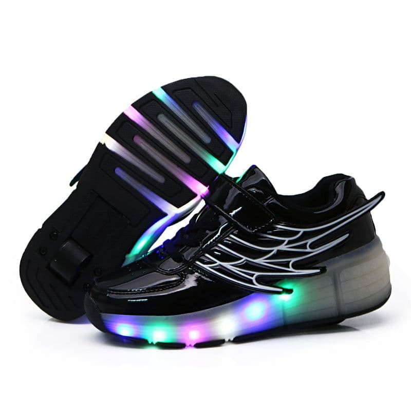 image-Ultra-light Luminous Charging Rampage Shoes