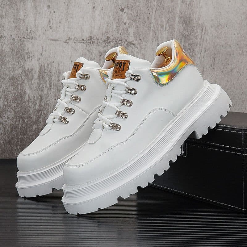 image-Men's Inner High-heeled Casual Shoes