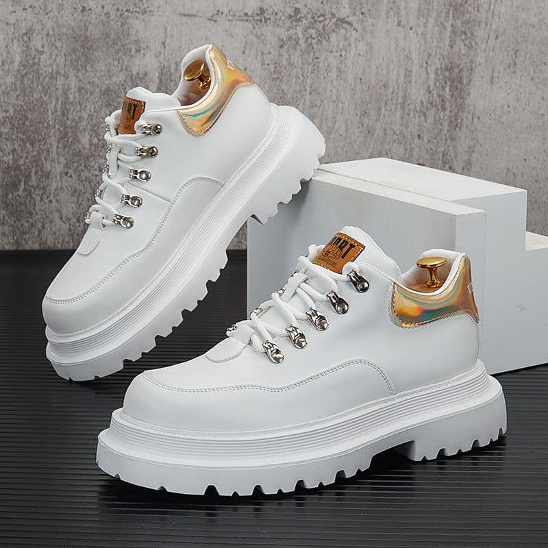 image-Men's Inner High-heeled Casual Shoes