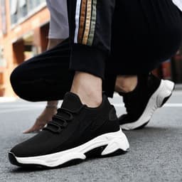 image-Spring And Autumn New Men's Shoes Cross-border Running Air Cushion Shoes Soft Bottom Casual Sneakers