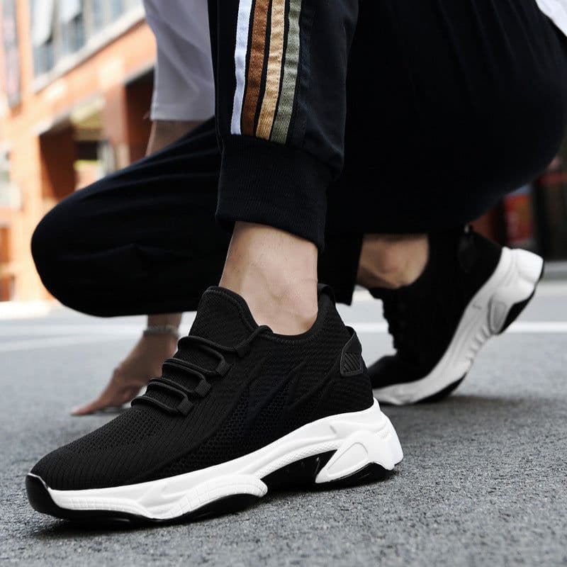 image-Spring And Autumn New Men's Shoes Cross-border Running Air Cushion Shoes Soft Bottom Casual Sneakers