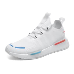 image-Real Popcorn Bottom Autumn Tide Flying Woven Dad Shoes Student Sports Running Casual Shoes