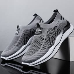 image-Men's Fashionable Shallow Running Shoes