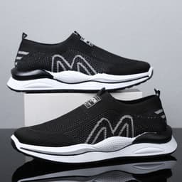 image-Men's Fashionable Shallow Running Shoes