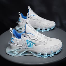 image-Cool Men Running Sneakers Mesh Breathable Sports Shoes Fashion Anti-Skid Walking Footwear Shoes