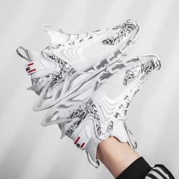 image-Cool Men Running Sneakers Mesh Breathable Sports Shoes Fashion Anti-Skid Walking Footwear Shoes