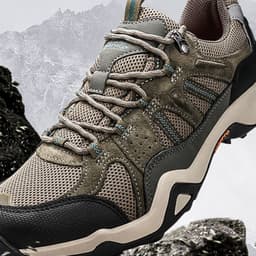 image-Outdoor Hiking Shoes With Breathable Cushioning