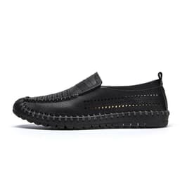 image-Breathable And Lightweight Outdoor Hiking Hollow Out Men's Shoes Handmade Large Casual Shoes
