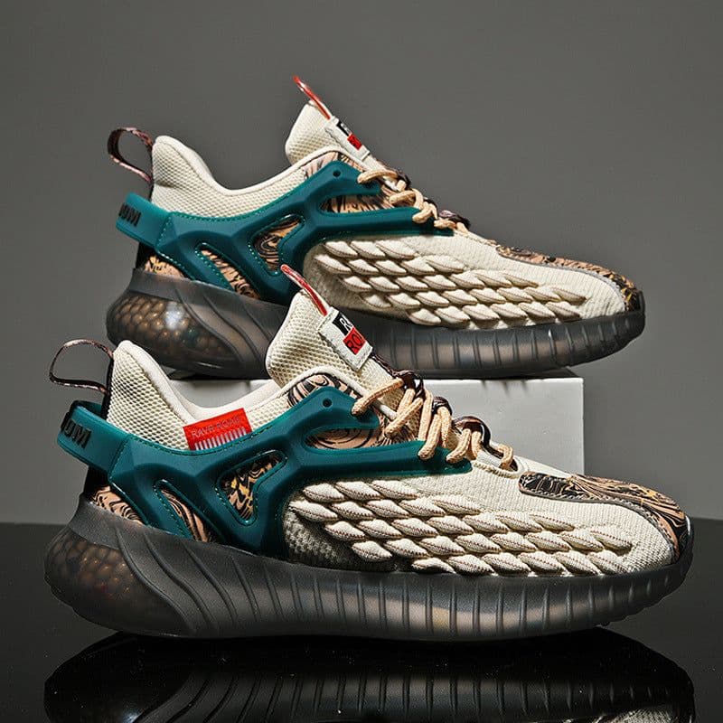 image-Men's Sports And Leisure Mesh Surface Breathable Shoes