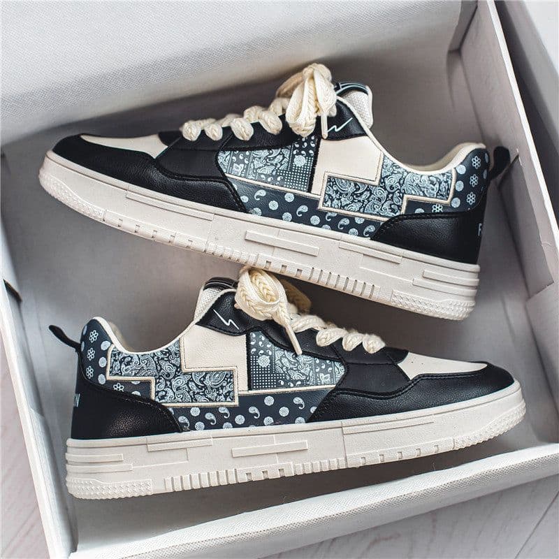 image-Winter Casual Sneakers Youth Sports Height Increasing Moral Training Shoes