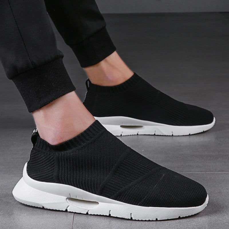 image-Men's Plus Size Canvas Socks Sports Breathable Shoes