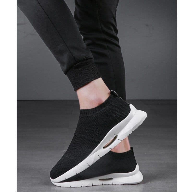 image-Men's Plus Size Canvas Socks Sports Breathable Shoes