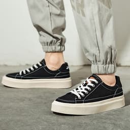image-Durable Boys' Canvas Shoes For Sports And Leisure