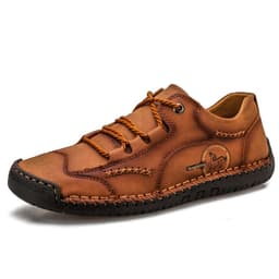 image-Leather Men's Sports Shoes Outdoor Hiking