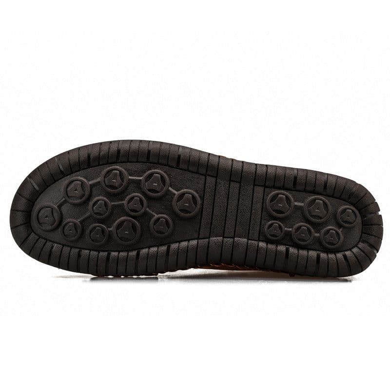 image-Leather Men's Sports Shoes Outdoor Hiking