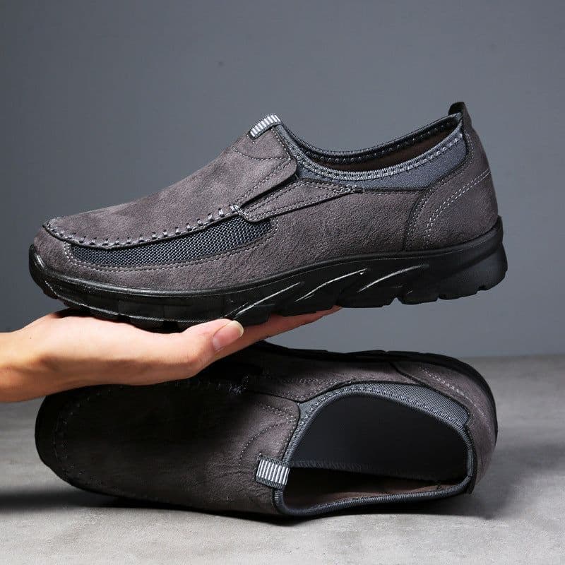 image-Plus Size Men's Shoes Fashionable Breathable Business British Style Lazy Casual