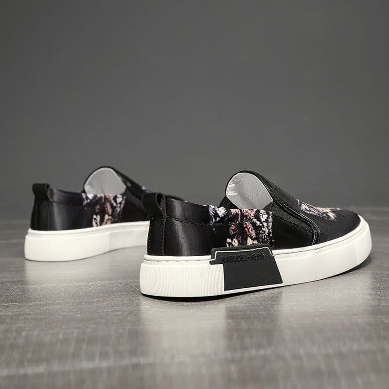 image-Men's One-legged Lazy Fashion Casual Canvas Shoes
