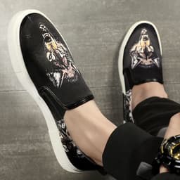 image-Men's One-legged Lazy Fashion Casual Canvas Shoes