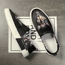 image-Men's One-legged Lazy Fashion Casual Canvas Shoes