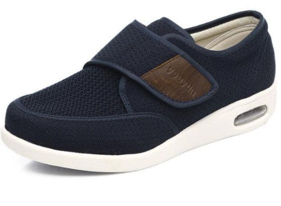 image-Lightweight Portable Breathable Large Size Casual Air Cushion Dad Shoes