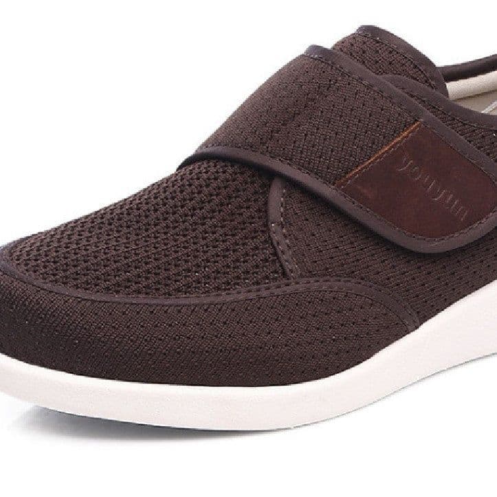 image-Lightweight Portable Breathable Large Size Casual Air Cushion Dad Shoes