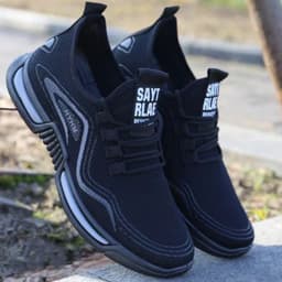 image-Men's Shoes Summer Sneakers Breathable White Flying Woven Breathable Casual