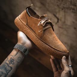image-Men's Leather Casual Shoes Lace Up Non-slip Soft Sole