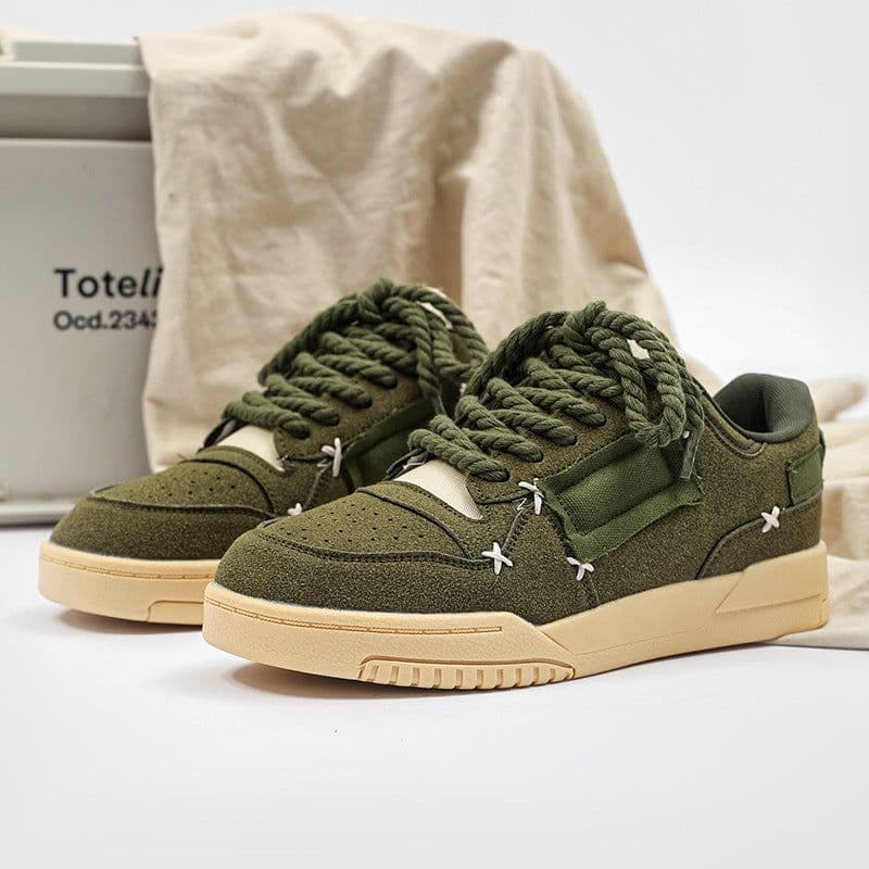 image-Color Matching Couple Style Casual Shoes