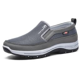 image-Shoes Mens Canvas Shoes Soft Bottom Casual Breathable Comfortable Slip-on Mens Cloth Shoes
