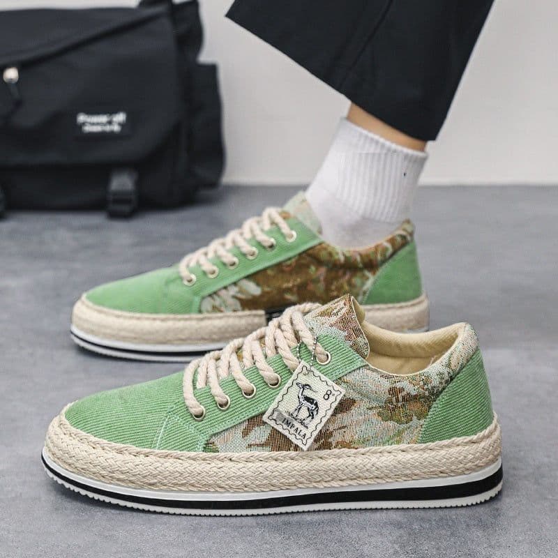 image-Spring And Summer New Casual Breathable Soft Bottom Soft Surface Versatile Wear-resistant Casual Men's Shoes