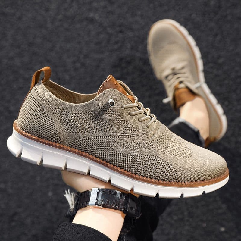 image-Fashionable Men's Summer Breathable Sports Shoes