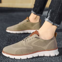 image-Fashionable Men's Summer Breathable Sports Shoes