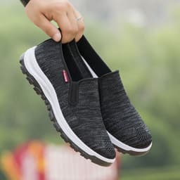 image-Spring And Autumn Vintage Cloth Shoes Middle-aged And Elderly Men's