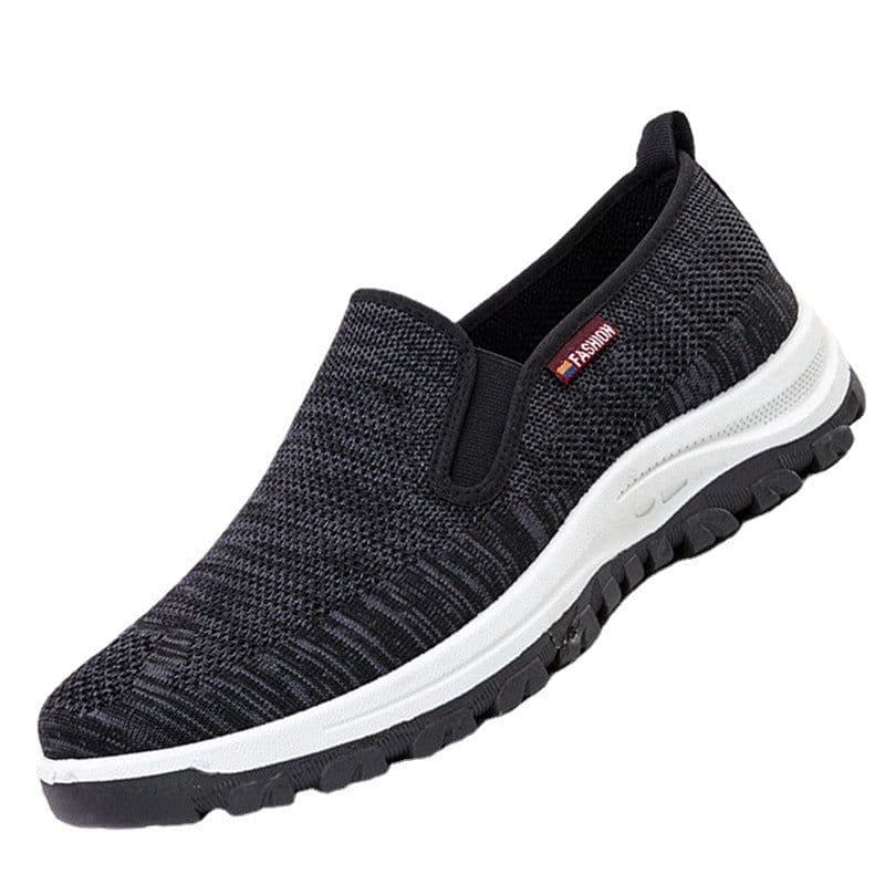 image-Spring And Autumn Vintage Cloth Shoes Middle-aged And Elderly Men's
