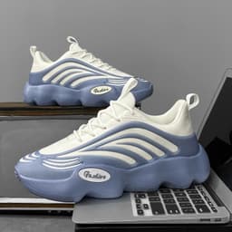 image-Fashionable Men's Shoes With New Thick Soles