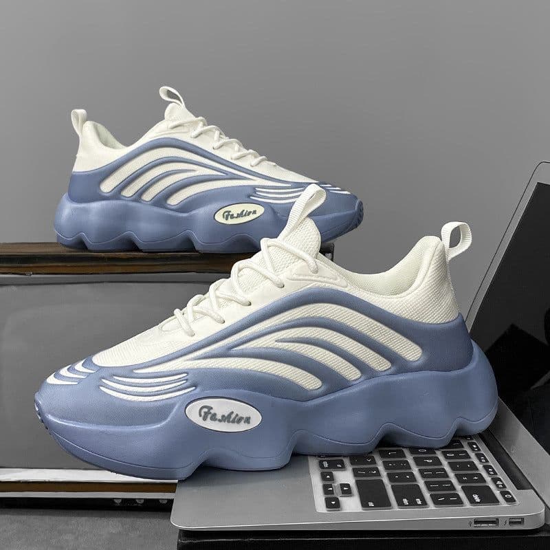 image-Fashionable Men's Shoes With New Thick Soles