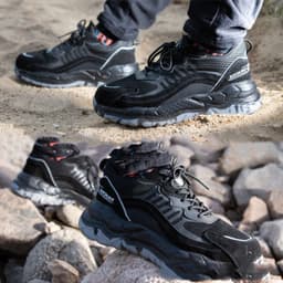 image-Men's Anti Impact Breathable And Anti Slip Labor Protection Shoes