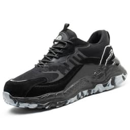 image-Men's Anti Impact Breathable And Anti Slip Labor Protection Shoes