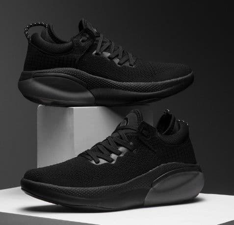 image-Light Casual Flying Woven Breathable Men's And Women's Sports Running Shoes