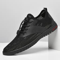 image-Summer Sports Men Fashion Breathable Mesh Surface Shoes