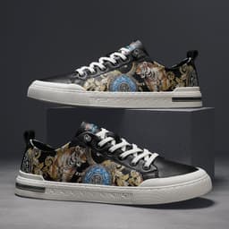 image-Men's All Match Genuine Leather Breathable Fashion Casual Shoes