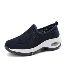 image-Women's Breathable Hollow Sneakers Slip On
