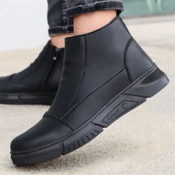 image-Labor Protection Shoes Men Anti Hit