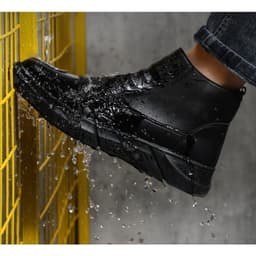 image-Labor Protection Shoes Men Anti Hit