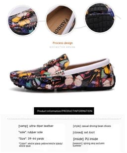 image-Fashion Printed Fashion Men's Casual Shoes